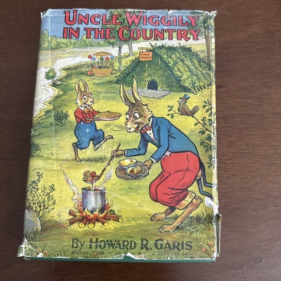 Platt & Munk Other - Vintage 1940 Uncle Wiggily in the Country book by Howard R. Garis.